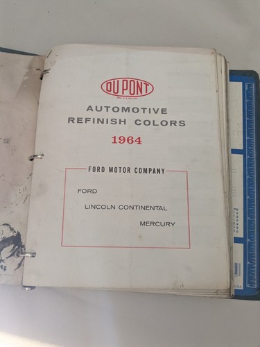 1964-1968 Dupont paint chip manual - Bild 6 von 7