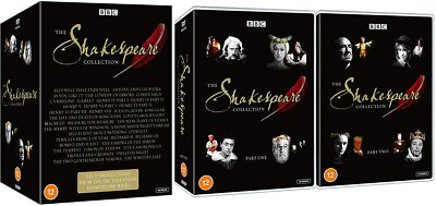 THE COMPLETE BBC SHAKESPEARE MOVIE FILM COLLECTION DVD 37 Discs