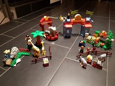  Lego DUPLO Zoo Set Deluxe (5635) Affe Zebra Giraffe Krokodil Tiere Tierpark