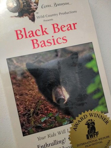 The Clark Bronson Picture Animal Series: Black Bear Basics VHS - Imagen 2 de 5