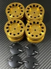 tamiya  avante 2001 avante 2011 alloy wheels set gold and Cam Lock set