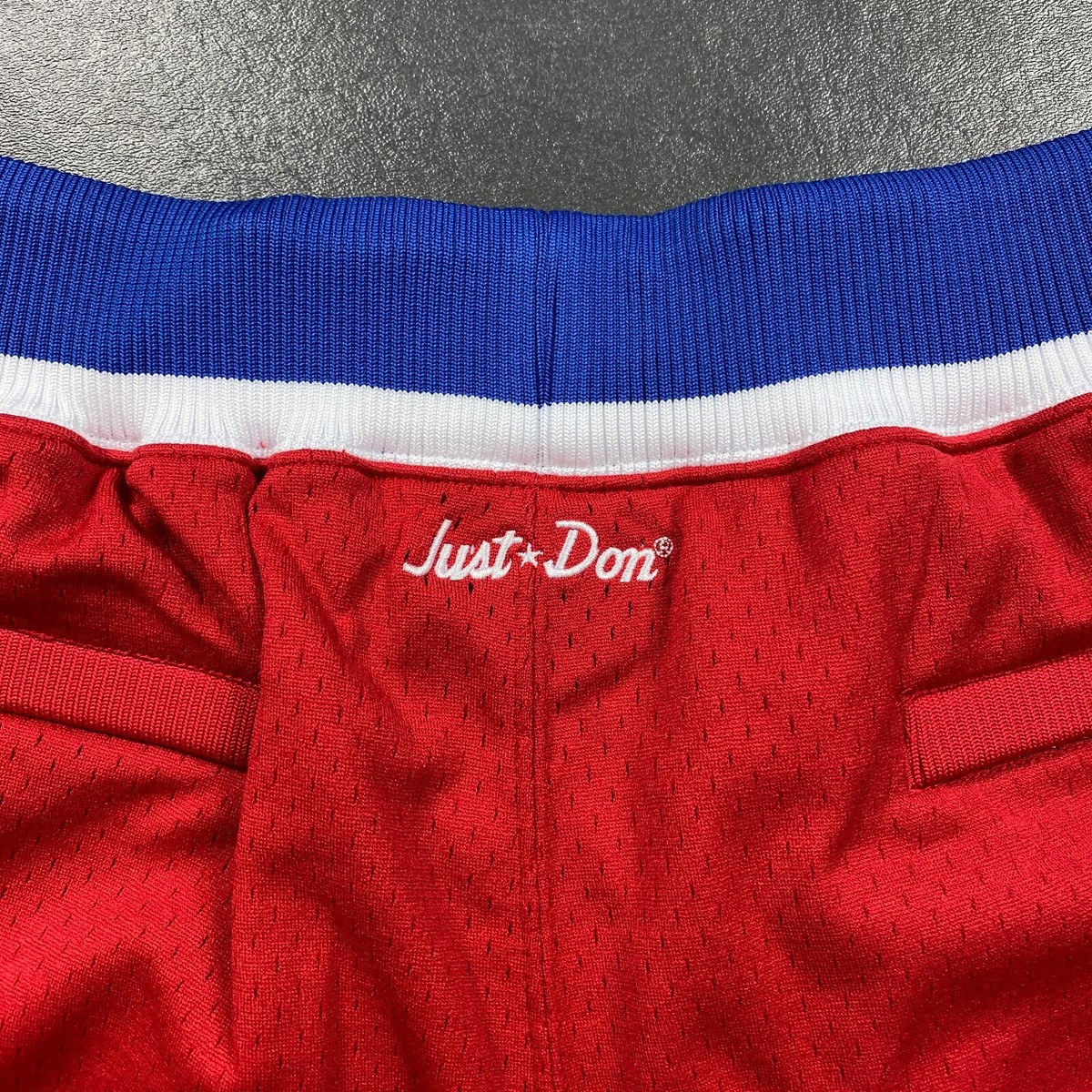 100% Authentic 93 94 Washington Bullets Just Don x Mitchell