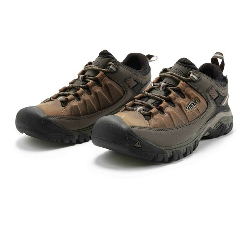 KEEN Uomo Targhee III Impermeabile Scarpe da Trekking Marrone Verde Sport |  eBay