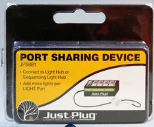 WOODLAND SCENICS JP5681 PORT SHARING DEVICE JUST PLUG LIGHTING SYSTEM WDS5681