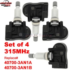 4 TPMS Tire Pressure Sensor For 2013 2014 2015 2016 2017 2018 2019 Nissan Sentra