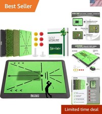 Durable Golf Practice Mat with Instant Swing Feedback - Ultimate Training Tool