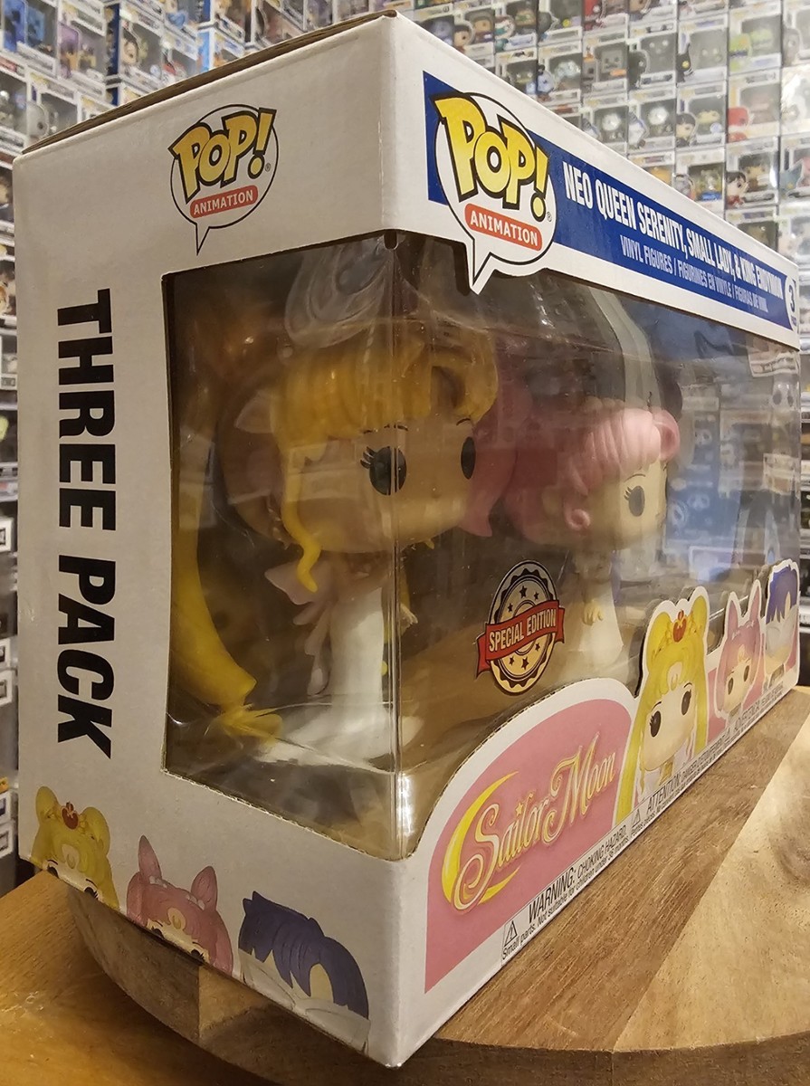 Funko Pop Sailor Moon Neo Queen Serenity/Small Lady/King Endymion