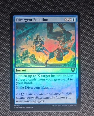 Divergent Equation Secrets of Strixhaven Foil