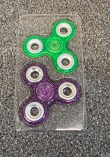 4 Pack Fidget Spinners Stress Relief Sensory Toys for Kids Adults Quiet Spin