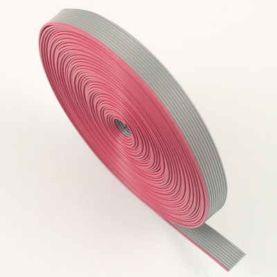 1M 0.635mm Pitch 10 Pin Wire Flat Ribbon Cable For 1.27mm FC Connector