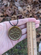  Runic Tentacle Necklace Bronze Hastur Necklace Lovecraftian Occult Pendant