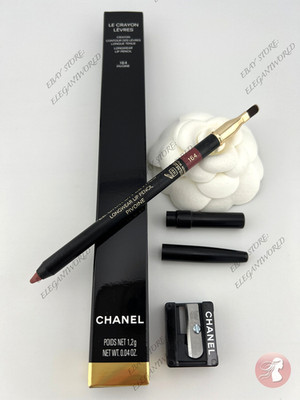 CHANEL Le Crayon Levres Longwear LIP PENCIL Liner 164 PIVOINE with SHARPENER