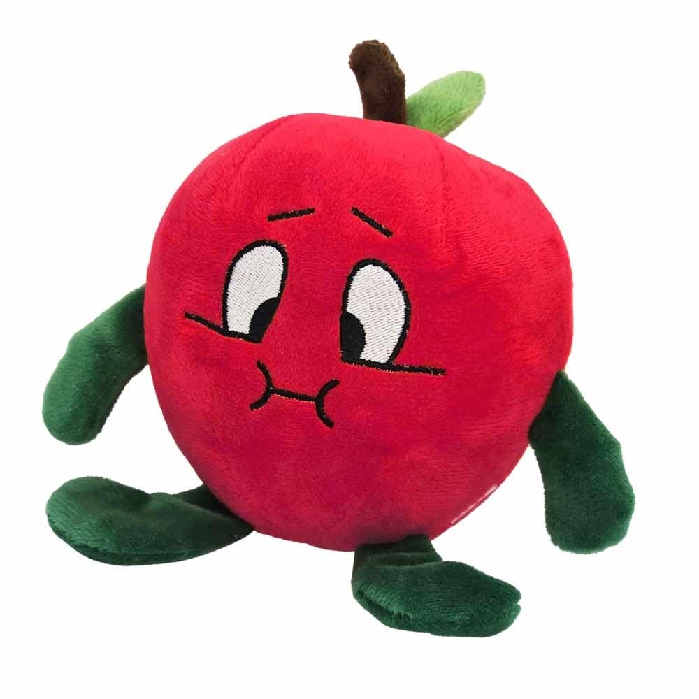 Peluche pomme 17 cm cadeau de naissance original et doudou doux