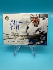 2011-12 SP Authentic Maxim Lapierre Sign of Times Auto