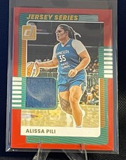 2025 Donruss - Alissa Pili #6 Red Jersey Series Relic Patch