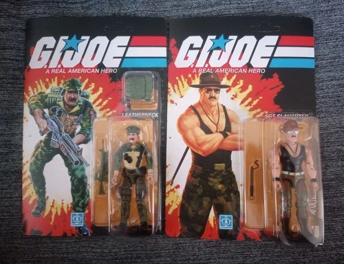 2024 Hasbro G.I. JOE Sgt Slaughter Leatherneck 3.75" Figure Lot Transformers X