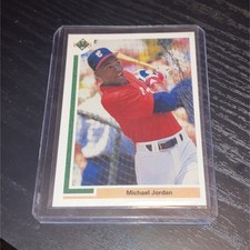 1991 Upper Deck Michael Jordan SP1 Short Print Insert Baseball Card White Sox
