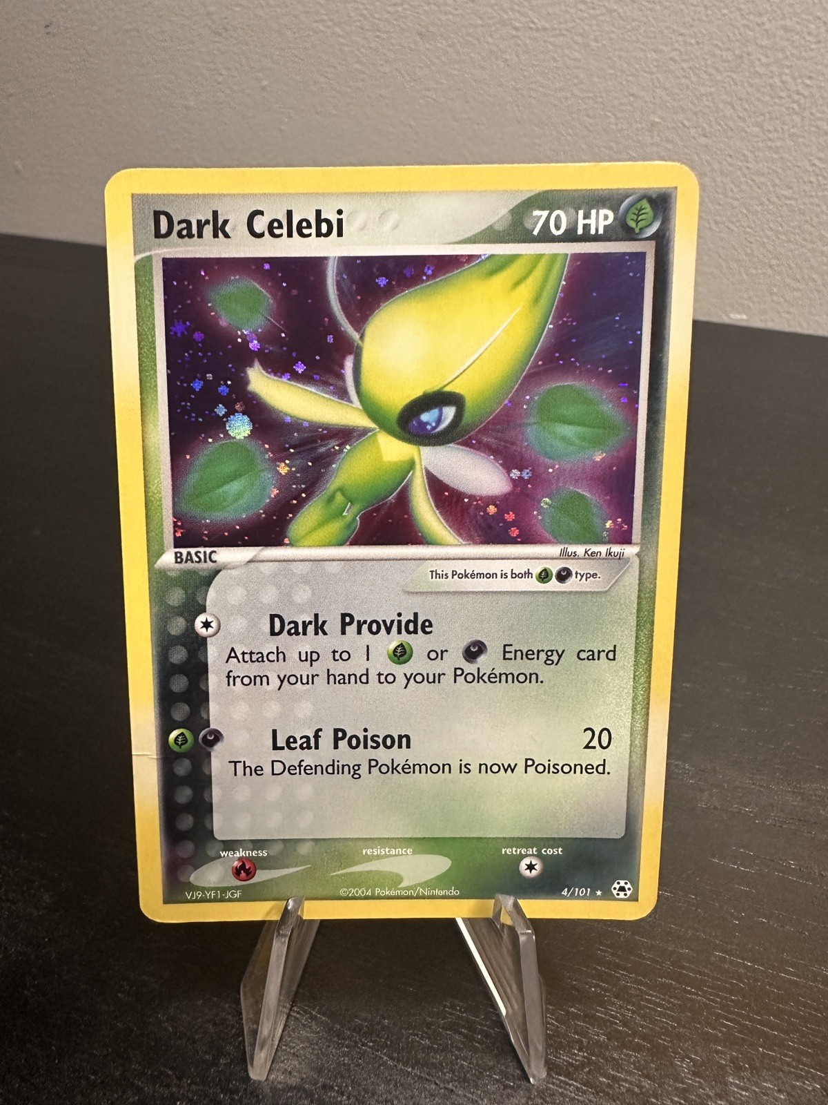 Dark Celebi 4/101 Hidden Legends Holo Pokemon TCG - NM