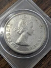 1959 Canada 80% Silver Canadian Silver Dollar *2842