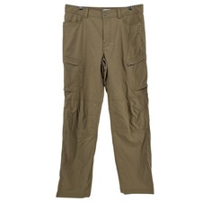 REI Co-op Pants Mens 36x32 Beige Cargo Outdoor Hiking Workwear Trail Performance