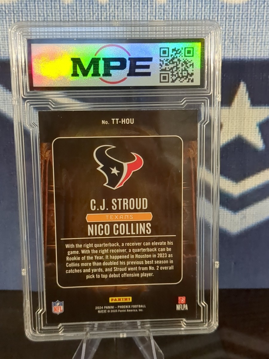 2024 Panini Phoenix - Treasured Tandems C.J. Stroud, Nico Collins