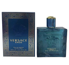Versace Eros Eau de Parfum Natural Spray, Regular Size, 3.4 fl oz 100 ml