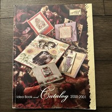 Stampin' Up Annual Idea Book  Catalog 2000 2001 Retired Stamps Scrapbook
