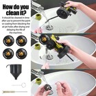 Paint Sprayer Cordless Compatible with DeWalt 18v/20v Battery Powered HVLP UK