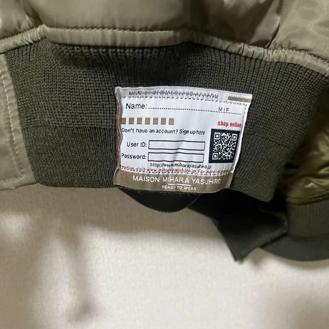 Maison Mihara Yasuhiro Ma-1 Jacket image 4