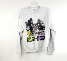 Vintage Super Bowl XXXI Packers VS Patriots Gray Sweatshirt 90's