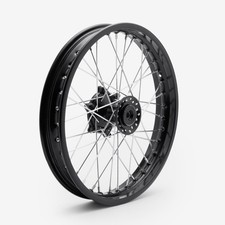 Front Wheel 19 x 3inch Black Powder Coated Street Motorcycle Unit Gravity Cast