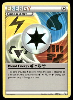 Pokemon Karten Blend Energie 118/124 EX Dragons Exalted NM *3