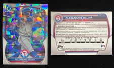 2023 Bowman Chrome ALEJANDRO OSUNA 1st Rookie ATOMIC REFRACTOR Rangers RC SP QTY