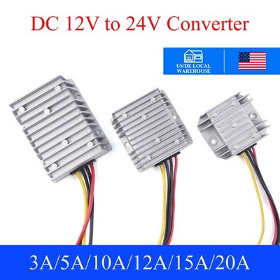Gleichstromwandler DC 12V auf DC 19V/24V/48V Boost-Modul 3A/5A/10A für Autos