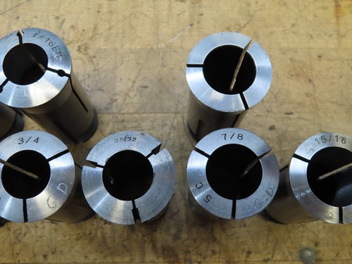 29 pc 5C collets INCOMPLETE SET 3/16" to 1-1/8" many doubles + 4 metric (@D41) - Picture 9 of 16