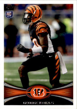 George Iloka 2012 Topps Rookie Card #206. rookie card picture