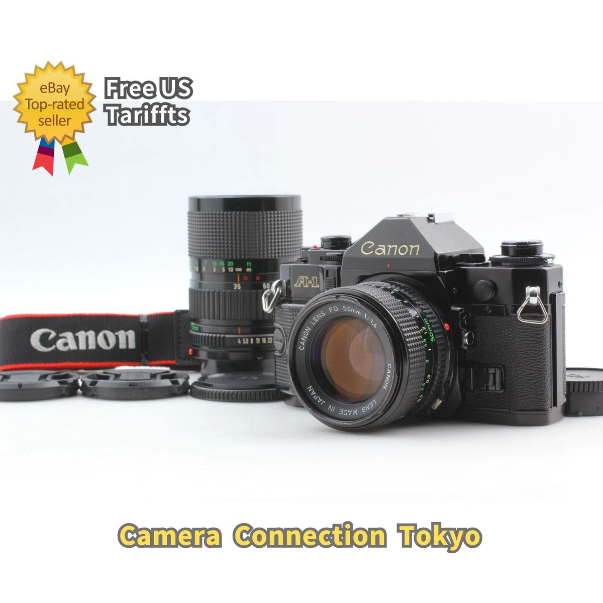 Preços baixos em Câmeras de filme Canon A-1 35mm | eBay