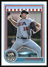 2025 Panini Stars & Stripes USA Baseball Liam Peterson #56 Chrome