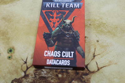 Kill Team Datacards: Chaos Cult (Eng) Warhammer 40K