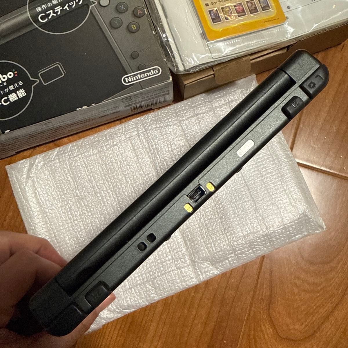 New Nintendo 3DS XL Metallic Black Top IPS NTSC-J Boxed Tested