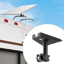 Starlink RV Ladder Mount for Gen 3, Roof Rack Mount with Pipe Adapter, Load 