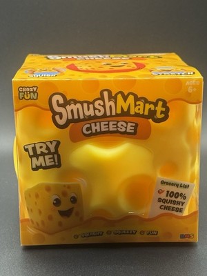 NEW* Squeeze Cheese Extra Large Squishy Stress Relief Toy
