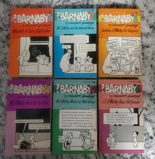 Barnaby Books Lot Of 6 ( Vol 1 - 6 ) by Crockett Johnson Del Rey Vintage PB