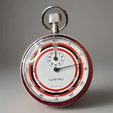 HEUER Vintage 60 Sec. 30 Min. Stopwatch Swiss Made Pre Tag HEUER Works