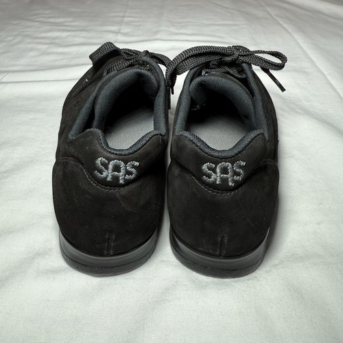 Nuove scarpe donna SAS Free Time nero antracite taglia 8N pelle scamosciata comode - Foto 3 di 8