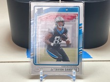 2024 Donruss Optic Football JaTavion Rated Rookie Sanders Panthers 244