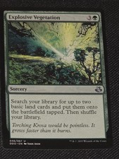 Explosive Vegetation Duel Decks: Elspeth vs. Kiora Regular