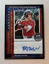 2026 Panini USA Stars & Stripes Mason Devine #NTS-MD Auto BLACK DISCO 1/1 🔥