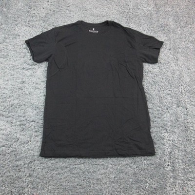Thompson Tee Shirt Mens XL Black Hydro-Shield Sweatproof Cotton Crewneck NWOT