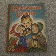 Vintage Christmas Carols Book Children Songs Karl Schulte FD Lohman 1938 READ